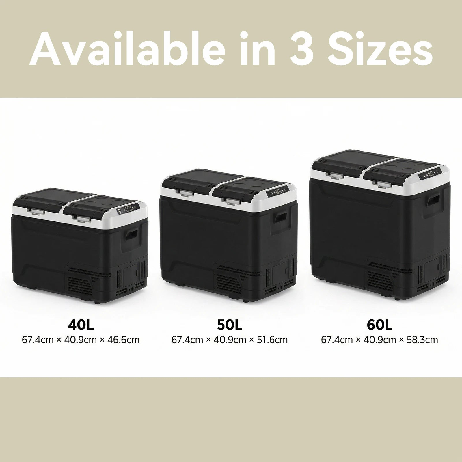 Dual zone koelbox 12/240V